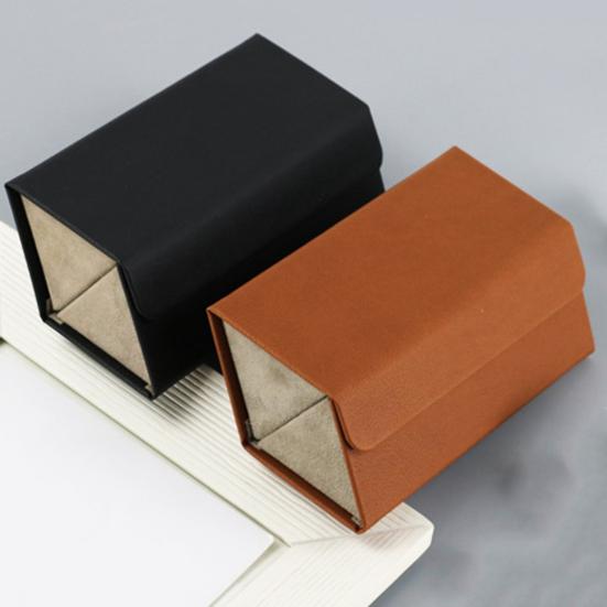 Коробка для хранения очков с металлическими защелками, несколько отделений, однотонный дизайн, органайзер для солнцезащитных очков, кейс для хранения ювелирных изделий