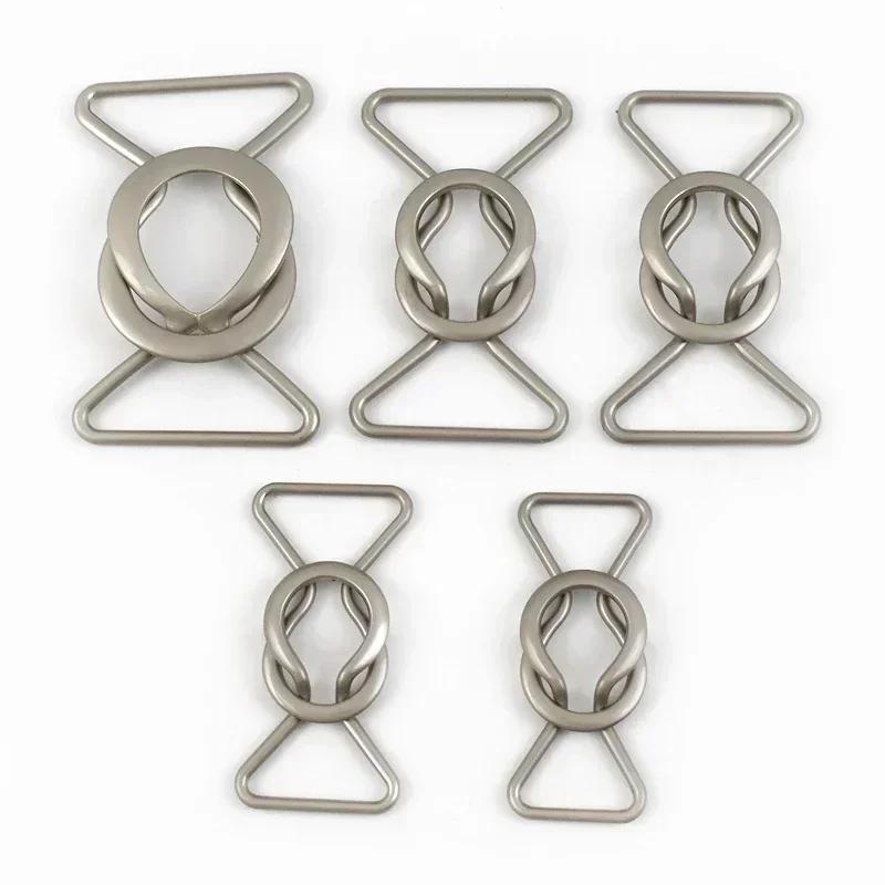 2/5 шт. Металлические пряжки 20-40 мм Женское пальто Поясная пряжка Застежка для ремня Декоративная пуговица Застежки для ремешка DIY Швейные аксессуары для одежды