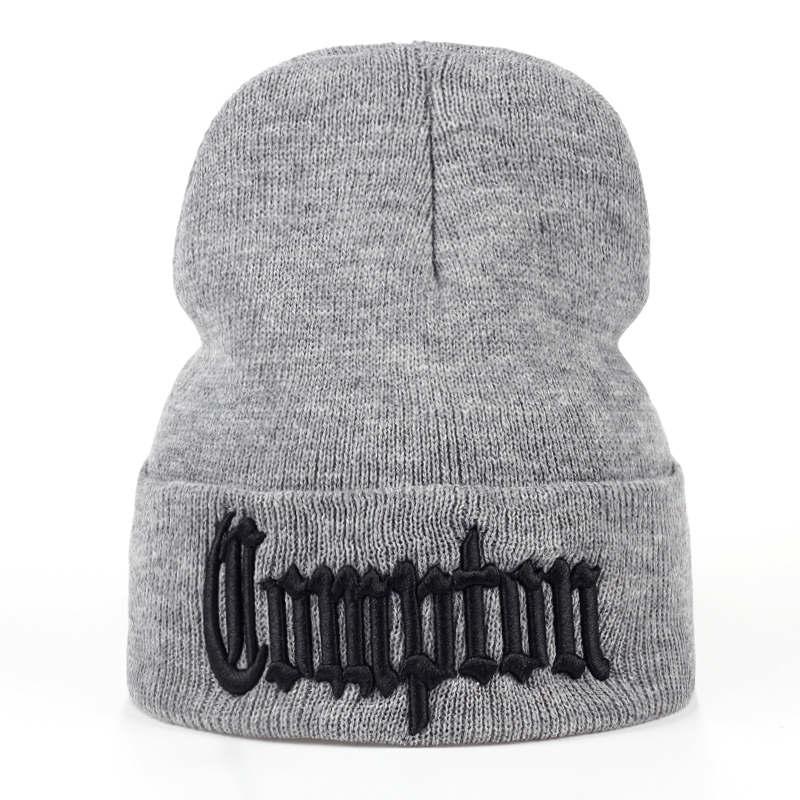 Fashion West Beach Gangsta Nwa Compton Winter Warm Fashion Beanies Knitted Bonnet Skullies Caps Hip Hop Gorros Knit Hat