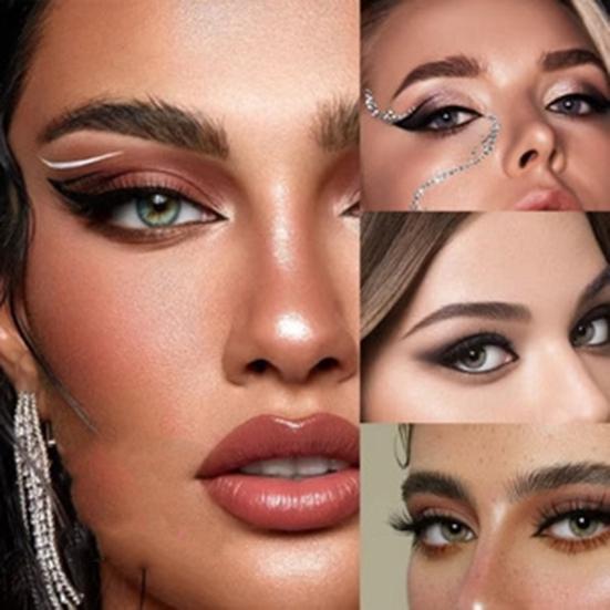 1/2/3/4/5 Lazy Stickers Eye Shadow Eyelash Pairs Reusable Eye Makeup Stickers