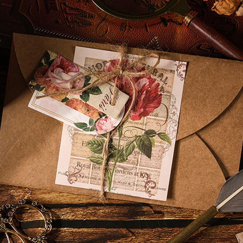 Ретро Скрапбукинг Коллаж Многоцветная декоративная бумага Подарочный материал для скрапбукинга Бумага