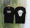 1998 WWF WWE STONE Cold Steve Austin316 Smoking Skull T-Shirt 2 Sides For Fans