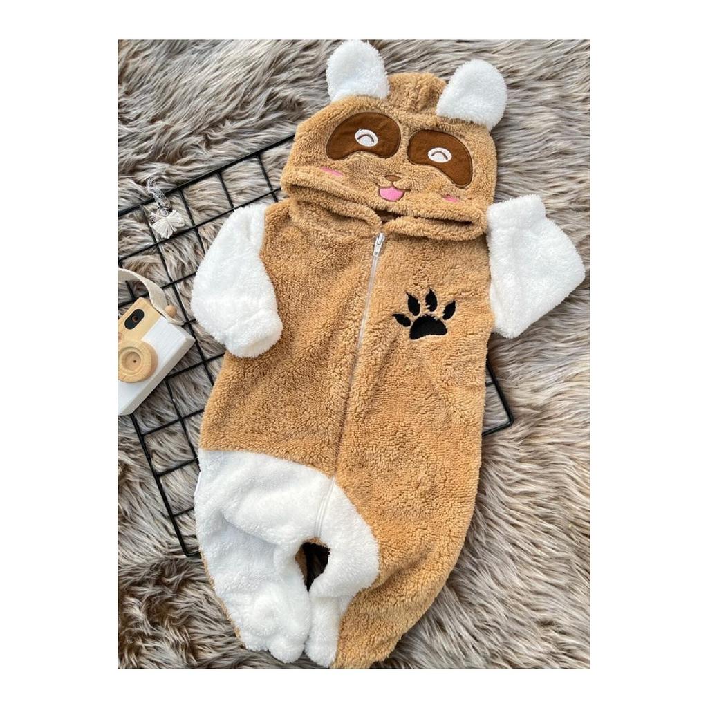 Welsoft плюшевый унисекс зимний детский спальный мешок с пандой на молнии