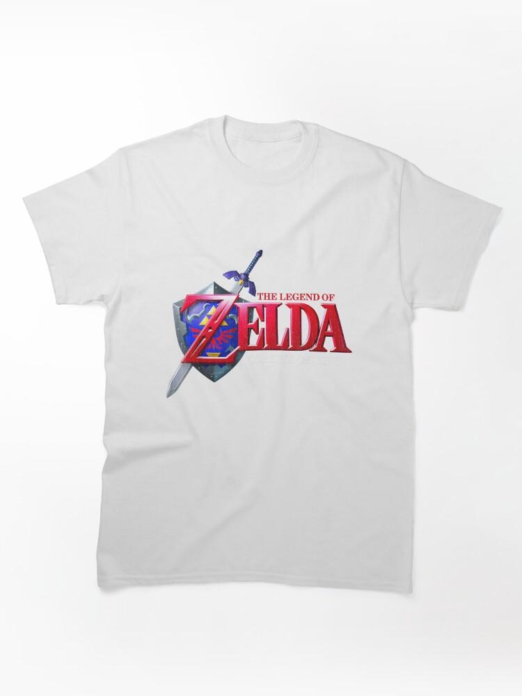 The Legend of Zelda Time Travel Quest Classic Logo Classic Unisex T-shirt