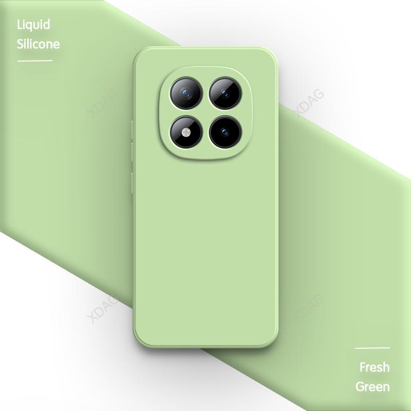 Оригинальный чехол для телефона для Xiaomi Redmi Note 15 Pro Plus Pro+ Note15 15Pro 5G Жидкий силикон Мягкий Простой Задняя крышка Funda Carcasas