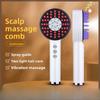 Electric Massage Comb Nano Spray Comb Essential Oil Applying Comb Red Blue Light Scalp Massage Brush Mino Medicine Hair Comb