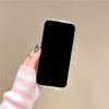 Электроplated Чехол для телефона-мишки со стразами Подходит для iPhone17Promax Кремовый стиль Apple 16 Полностью закрывающийся Защита от падения.