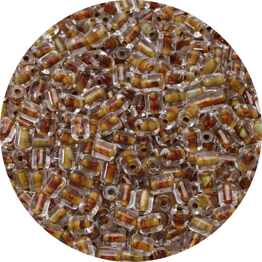 80Pcs Domestic High-Quality Glass Seed Beads Cylinder Retro Ink Wash Bead For DIY Bracelets Necklaces Jewelry Making