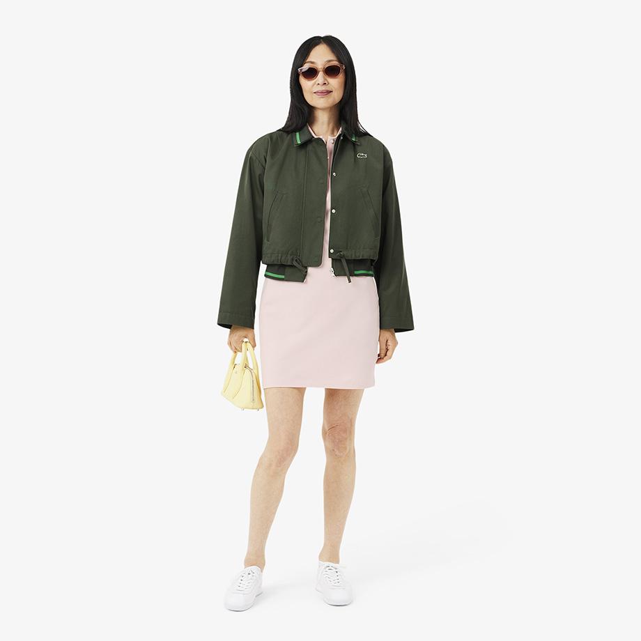 [lacoste] Women's Slim Fit Mini Piqué Polo Dress EF5473-55GADY