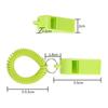 5pcs With Rope Spring Wristband Whistle Football Basketball Tool  Training School Soccer Tools
