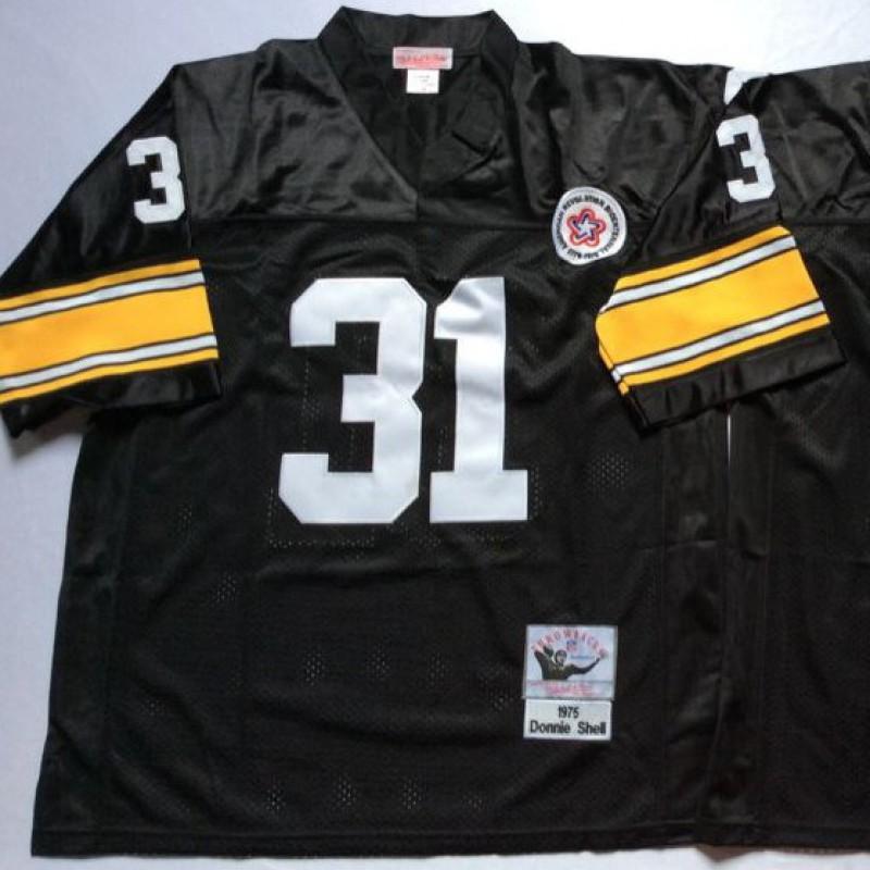 Pittsburgh Steelers Retro NFL Football Jersey Men Women Sportswear Cotton Blend Athletic Top