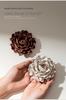 Xichun Hand-Pinched Ceramic Flower Incense Holder | Creative Home Decor Gift