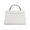 Coach Eliza 27 Classic Monogram Oval Lock Flap Hardware Leather Shoulder Crossbody Tote Bag Large Women handbags Chalk-White CP006-IMCHK
