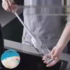 Щетка с длинной ручкой для щелей для чистки стекла, стаканов для воды и детских бутылочек