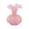 Роскошная стеклянная ваза Французский Винтаж Стиль Fenton для Гостиной Настольная Цветочный Декор