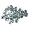 12Pcs M5 X 25 Jack Nuts Petal Screw Anchors Expansion Nut Hollow Wall Iron Skin Line