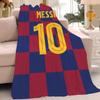 Футболист Л-лионель М-месси Одеяло Теплое и Мягкое Подходит для Спальни Гостиной Дивана Кровати Офиса Путешествий Кемпинга