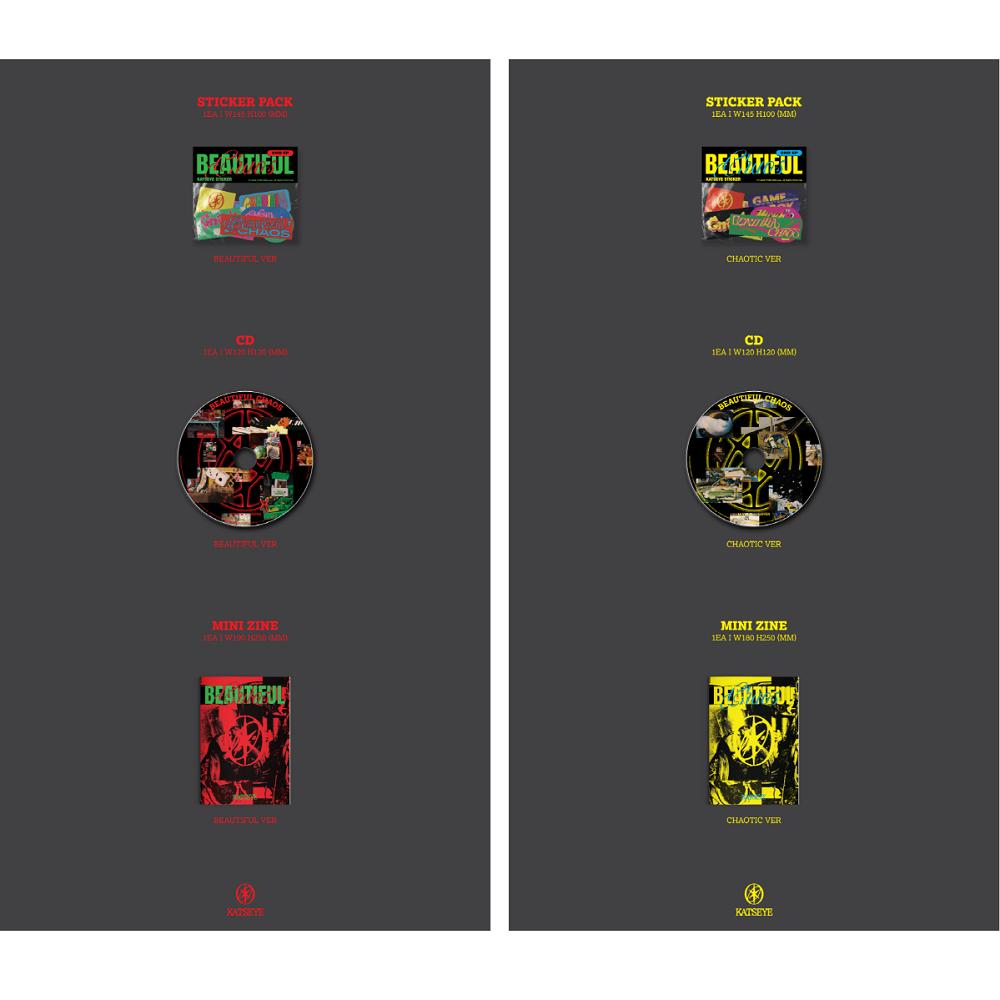 Katseye - 2-й EP Прекрасный хаос CD