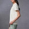 Adidas Outlets Logo Print Casual Round Neck Pullover Short Sleeve T Shirt Women T Shirts Han-Jade-White IS4287