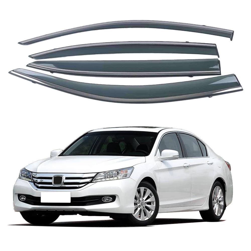 Honda Accord 9-го поколения (14-17 лет) Ветровик с отражающей полосой - Дефлектор бокового окна