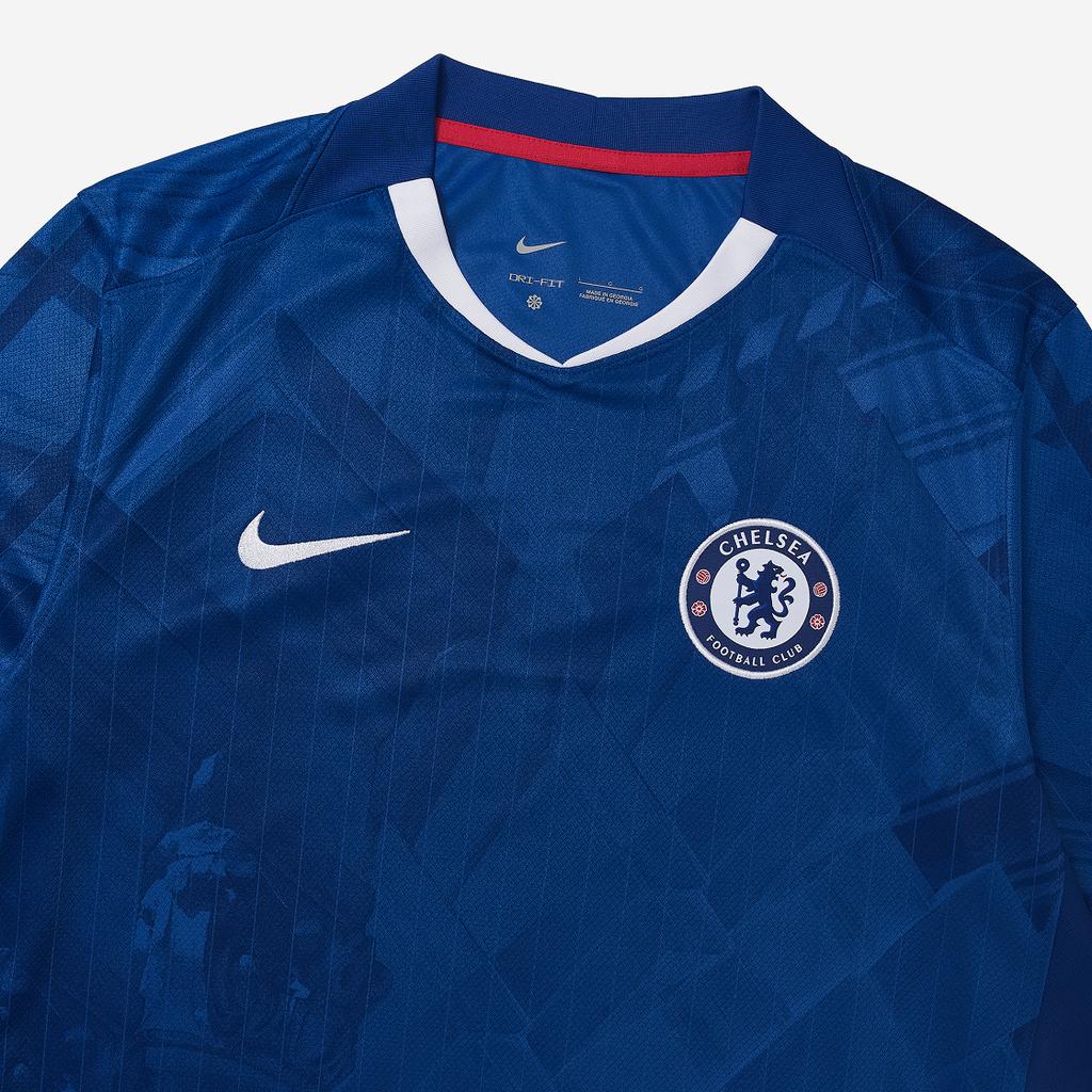Nike Футбольная футболка Chelsea FC Dri-FIT Fan Edition Модная Удобная Мягкая Приятная к коже Универсальная С коротким рукавом Мужская одежда Топы Синий HJ4589-496