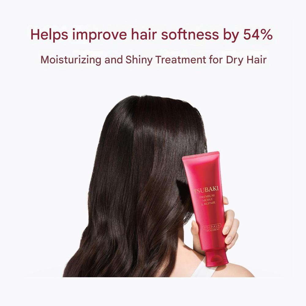 Tsubaki Premium Moist & Repair Shampoo 450ml, Conditioner 450ml, Treatment 160g (10 Options)