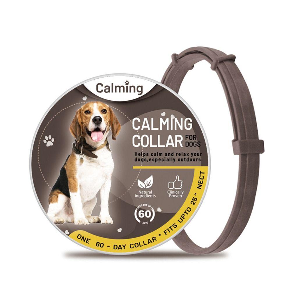 Pet Supply Pacify Adjustable Anxiety Relief Stress Reduction Dog Cat Necklace Pet Calming Collar