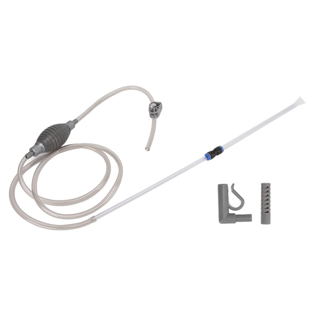 Aquarium Siphon Cleaner Plastic Siphon Sand Remover with 3 Nozzles for Fish Tank Cleaning Water ChangeStandard Type
