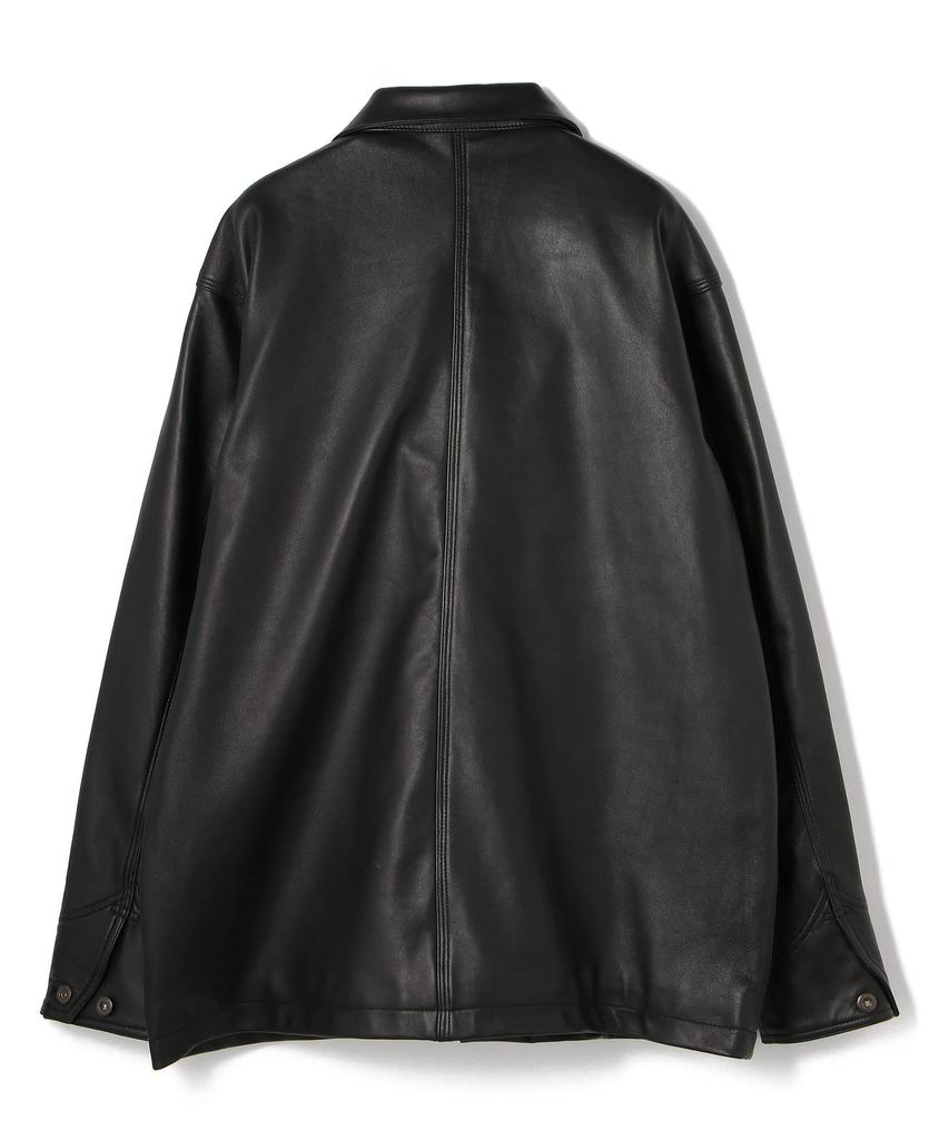 КОМБИНЕЗОН ИЗ ОВЧИНЫ кожаная куртка-комбинезон S 010 черный [Schott NYC] КУРТКА/Овчина мужской 782-3950079