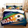 Лидер продаж, комплекты пододеяльников с 3D-принтом, комплект постельного белья с 3D-принтом, домашний текстиль для футбола, высококачественный полиэстер, пододеяльник, детское покрывало одного размера