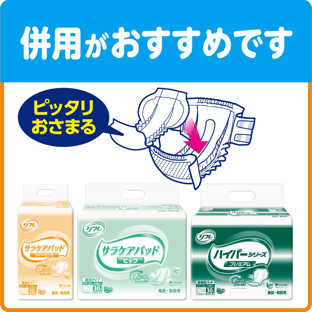 Refle Легкая застежка Боковая протечка M 30 штук Crossfit Одноразовые средства для ухода за больными те, кто проводит много времени Лента, Тип, Профилактика, Размер, (для