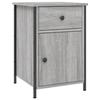 Maison Exclusive - Table de chevet sonoma gris 40x42x60 cm bois d'ingénierie