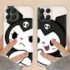 Милый чехол Sanrio Kuromi для Honor 90 Lite X8a X8 X8b X9a X9b X7b Мягкая крышка для телефона