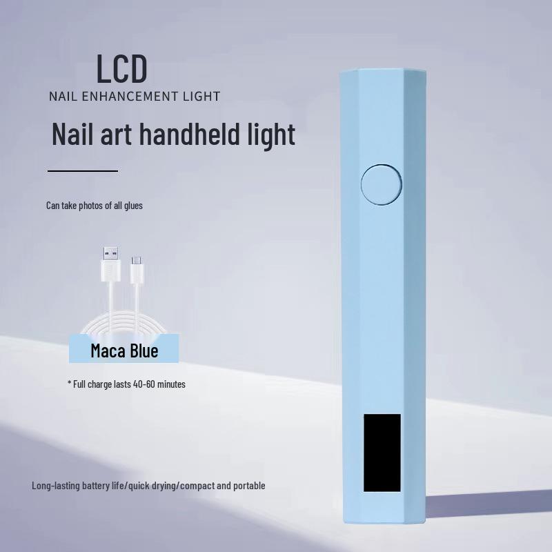 Портативная мини-лампа для ногтей - ручная подключаемая лампа для фототерапии ногтей