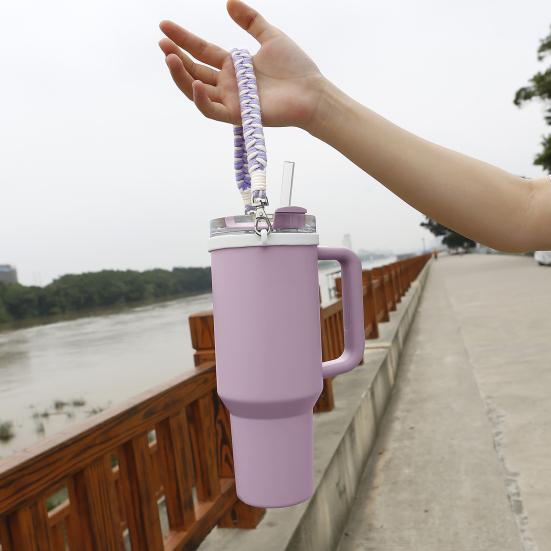 Ремешок для бутылки с водой, прочный ремень для бутылок объемом 16-40 унций, прочное силиконовое кольцо