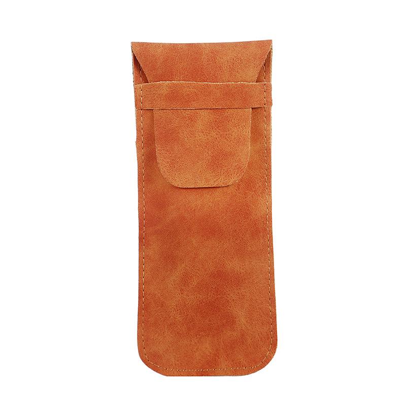 Мягкий кожаный футляр для солнцезащитных очков и очков для чтения премиум-класса - унисекс, износостойкий, портативный, защитная сумка