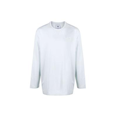 Футболка унисекс с длинным рукавом и логотипом FW21, базовая, синяя, HB3489