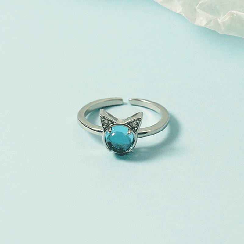 925 Sterling Silver Plated Sun Moon Sunflower Heart Rings for Women Original Flower Wedding Crystal Luxury Jewelry R5375