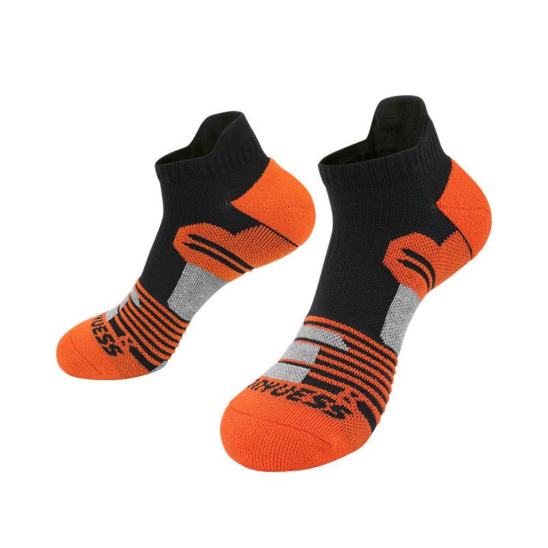 Summer Professional Running Socks Women'S Short Socks Breathable Towel Bottom Cycling Sports Socks Men'S Badminton Socks