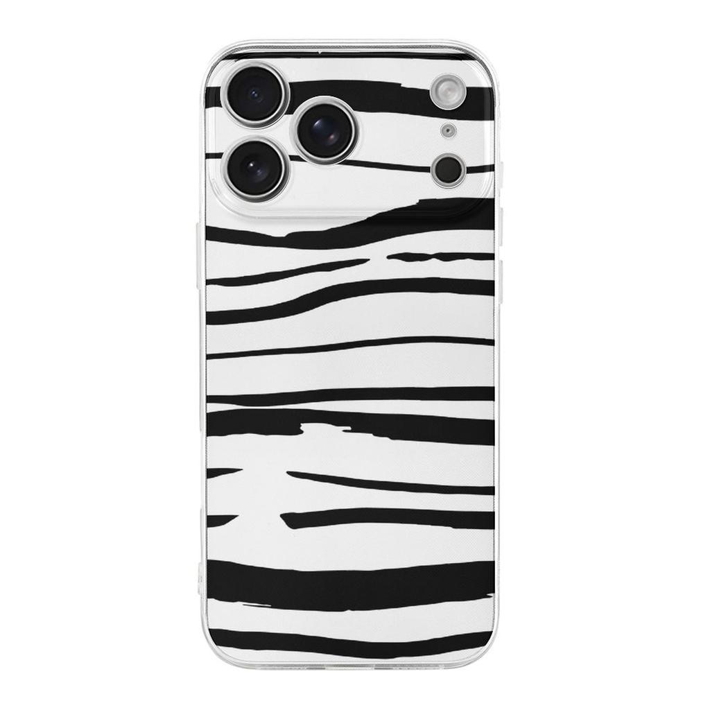 1 шт. ТПУ чехол для телефона серии iPhone 17 Прозрачный, приятный на ощупь, глянцевый дизайн, ежедневная защита