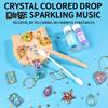 1 Set DIY Epoxy Hanging Decoration Kit with Beads Glitter Charm Tools Kids Adults Beginner Handmade Epoxy Hanging Ornament Necklace Pendant Crafts