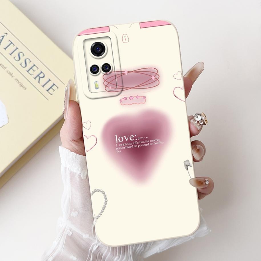 Для Vivo Y51 2021 Чехол V2030 Обложка Милый Модный Космический Мультяшный Мягкий Силикон Матовый Funda Для Vivo Y31 2021 Y51A Y51s Y53s 4G Capa