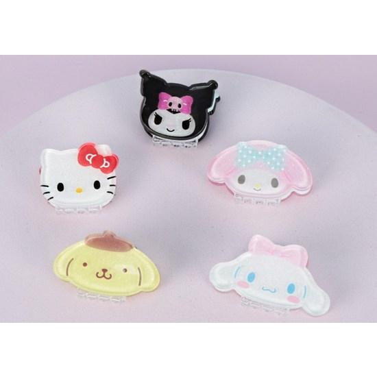 Мини-заколка для волос My Melody 4P + набор заколок для волос, популярный персонаж в Корее