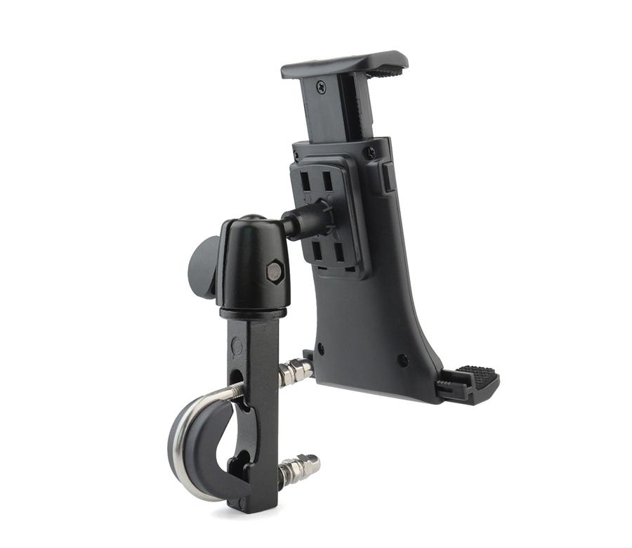 Кронштейн для крепления двигателя Держатель-подставка для планшетного ПК Сплав Вращение на 360° GPS Для 4-12''