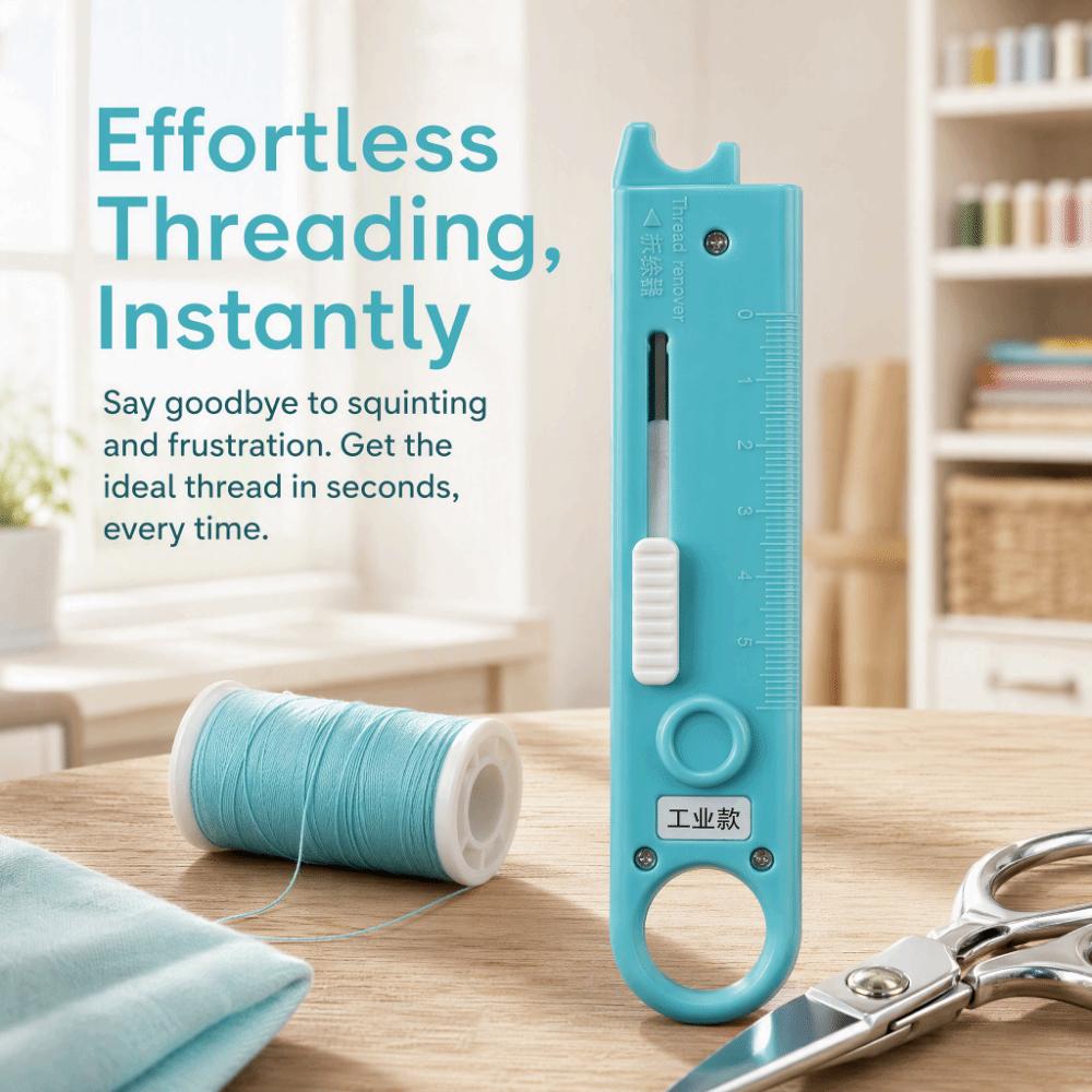 Multifunctional Sewing Tool Portable Needle Piercer Precision Tool for Beginners