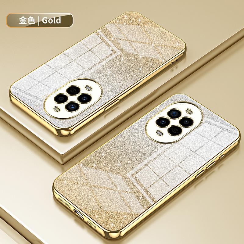 Применимо к Huawei nova15Pro гальванизированный чехол для мобильного телефона с блестками nova14 прозрачный nova13 противоударный 12 защитный чехол