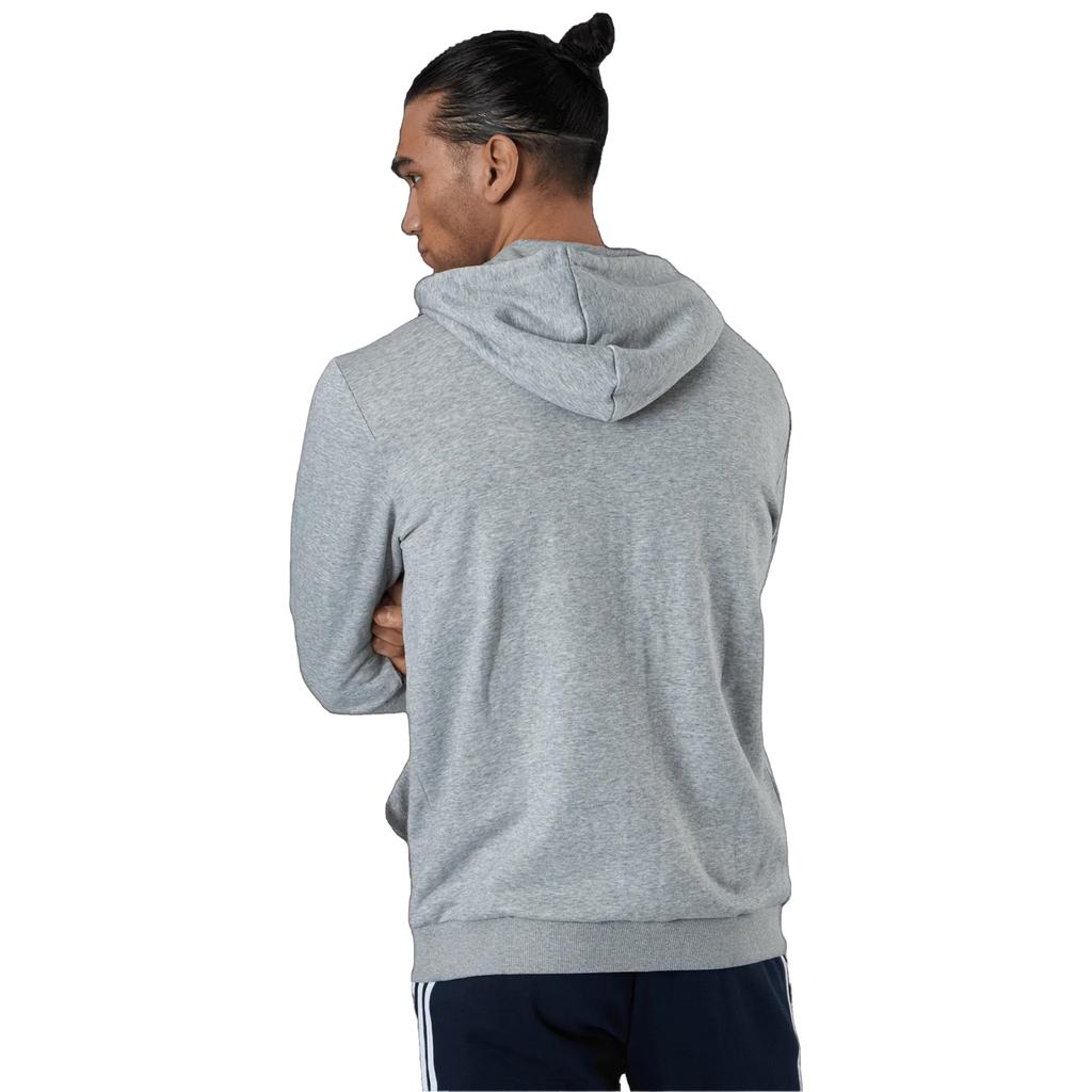 Adidas Мужская толстовка с капюшоном на молнии Essentials 3 Stripes