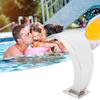 Arc Waterfall Fountain Pool Waterfall Faucet 304 Stainless Steel Arc Design G1 Internal Thread Swimming Pool Fountain Faucet