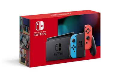 Nintendo Размер упаковки консоли Switch Неоново-синий Неоново-красный (Переключатель Nintendo) Joy-Con (L) / (р) (Предыдущее изменение)
