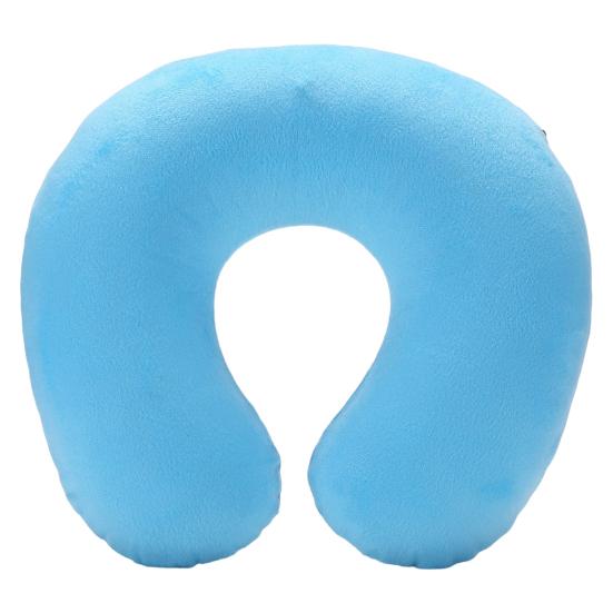 U-shaped Neck Cushion Inflatable Memory Foam Fatigue Relief Flight Headrest Sleep U-shaped Cushion Plane Accessories